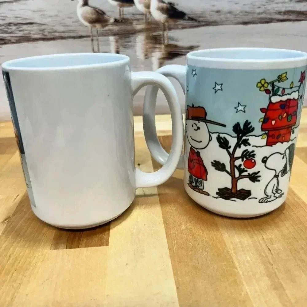 COFFE SUBLIMATION CUPS SNOOPY 15 oz